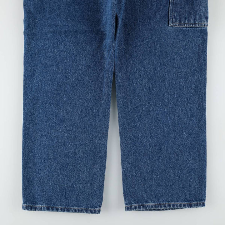 Dickies denim painter pants for men, equivalent to W34 cotton blue type Vintage Second Hand