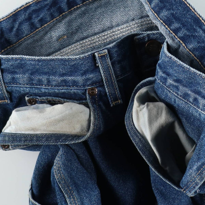 Dickies denim painter pants for men, equivalent to W34 cotton blue type Vintage Second Hand