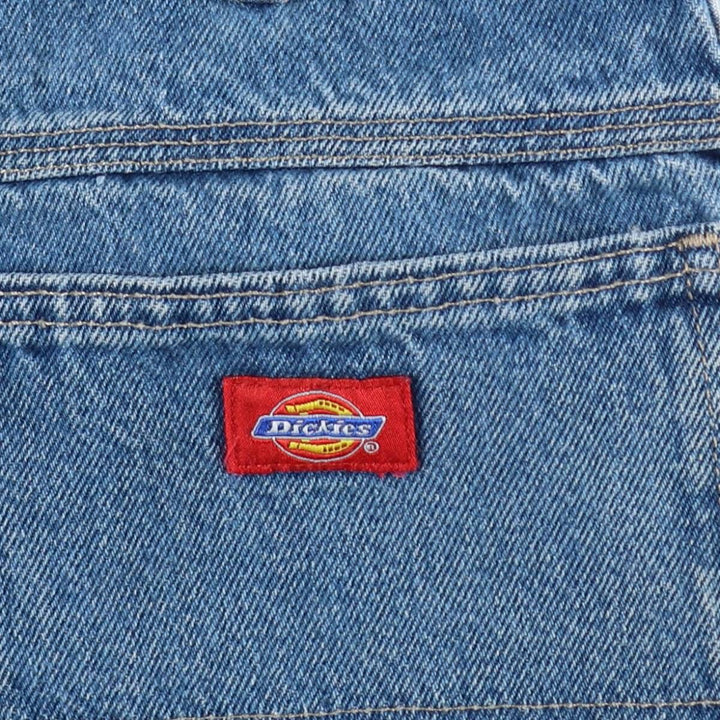 Dickies denim painter pants for men, equivalent to W32 cotton blue type Vintage Second Hand