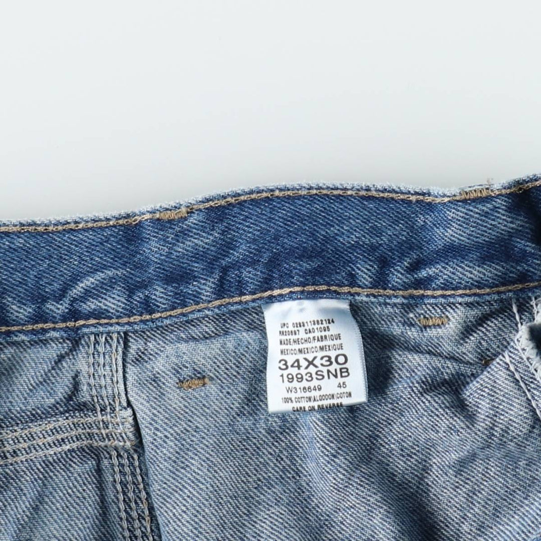Dickies denim painter pants for men, equivalent to W32 cotton blue type Vintage Second Hand