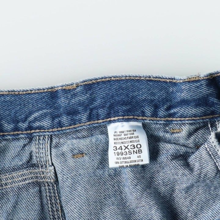 Dickies denim painter pants for men, equivalent to W32 cotton blue type Vintage Second Hand