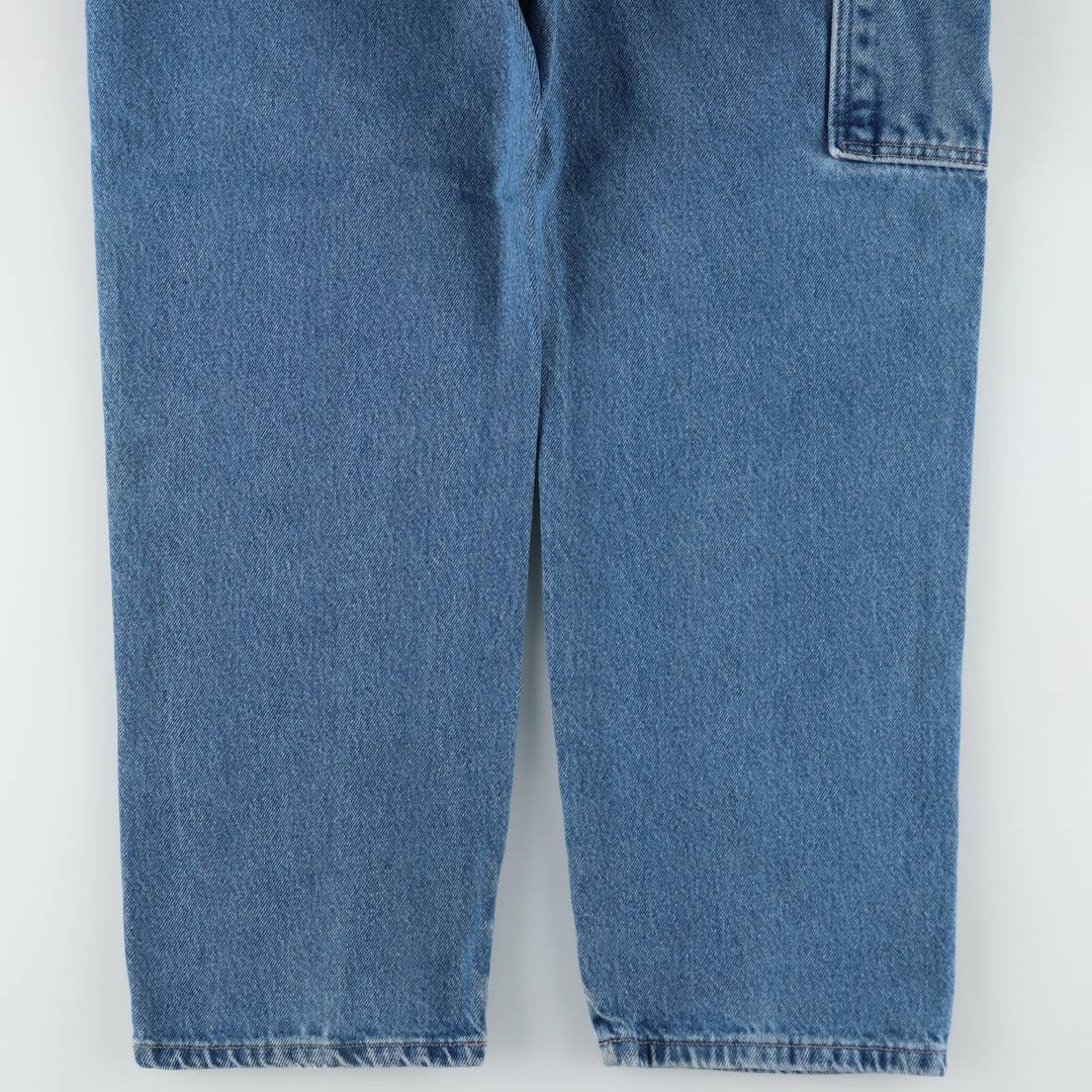 Dickies denim painter pants for men, equivalent to W32 cotton blue type Vintage Second Hand