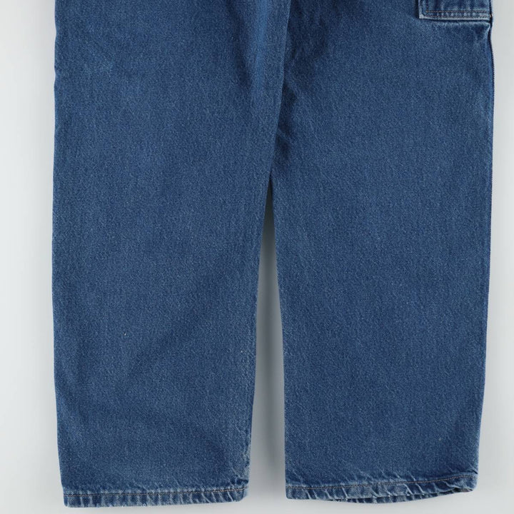 Dickies denim painter pants for men, equivalent to W35 cotton blue type Vintage Second Hand