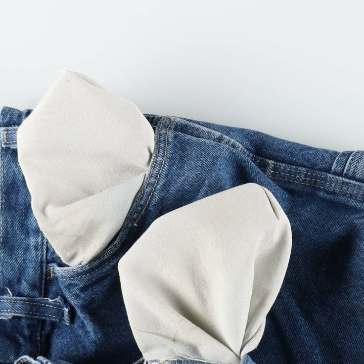 Dickies denim painter pants for men, equivalent to W35 cotton blue type Vintage Second Hand
