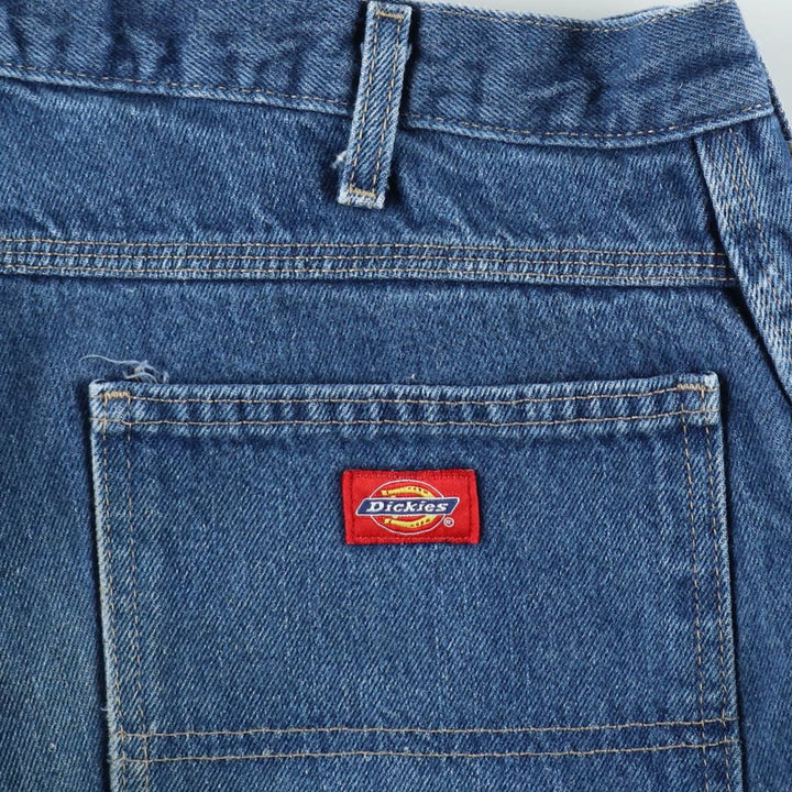 Dickies denim painter pants for men, equivalent to w36 cotton blue type Vintage Second Hand