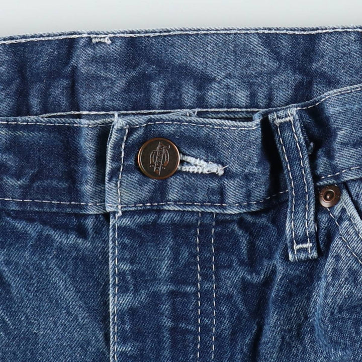 Dickies denim painter pants for men, equivalent to W32 cotton blue type Vintage Second Hand