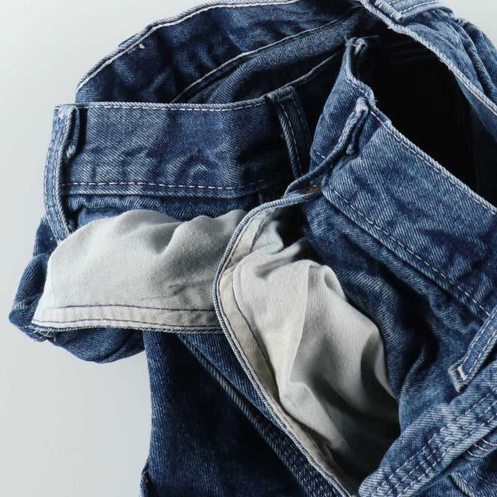 Dickies denim painter pants for men, equivalent to W32 cotton blue type Vintage Second Hand