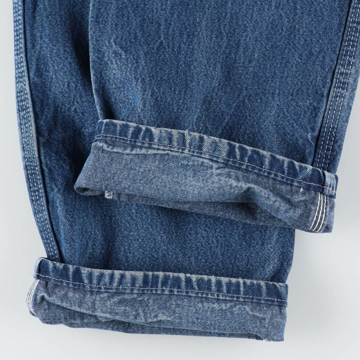 Dickies denim painter pants for men, equivalent to W32 cotton blue type Vintage Second Hand