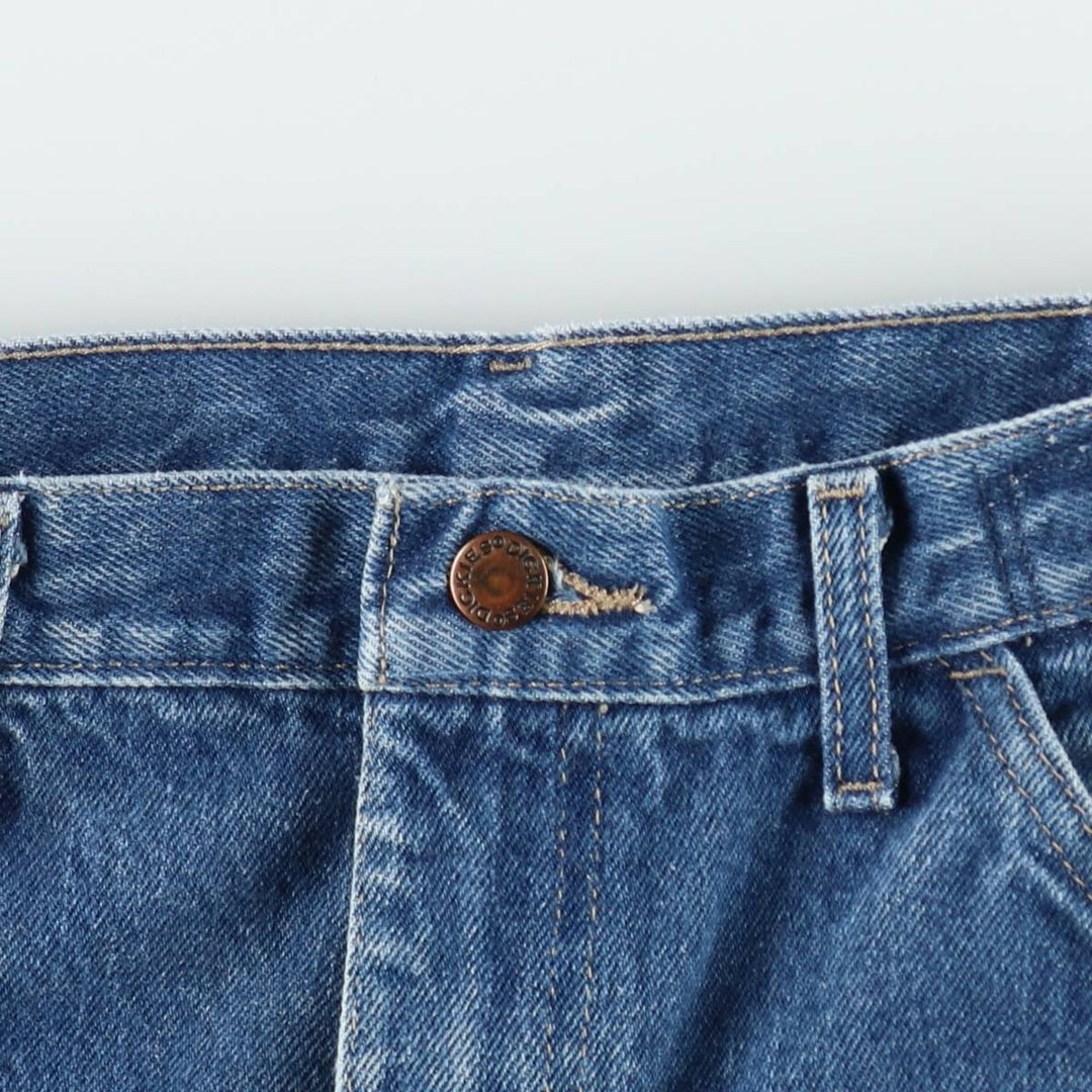 Dickies denim painter pants for men, equivalent to W32 cotton blue type Vintage Second Hand