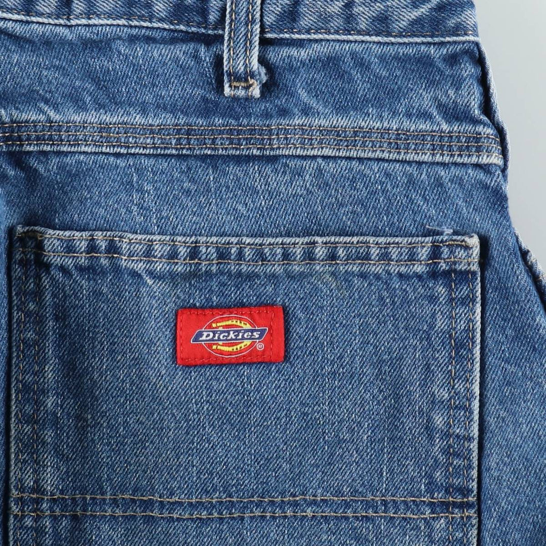 Dickies denim painter pants for men, equivalent to W30 cotton blue type Vintage Second Hand