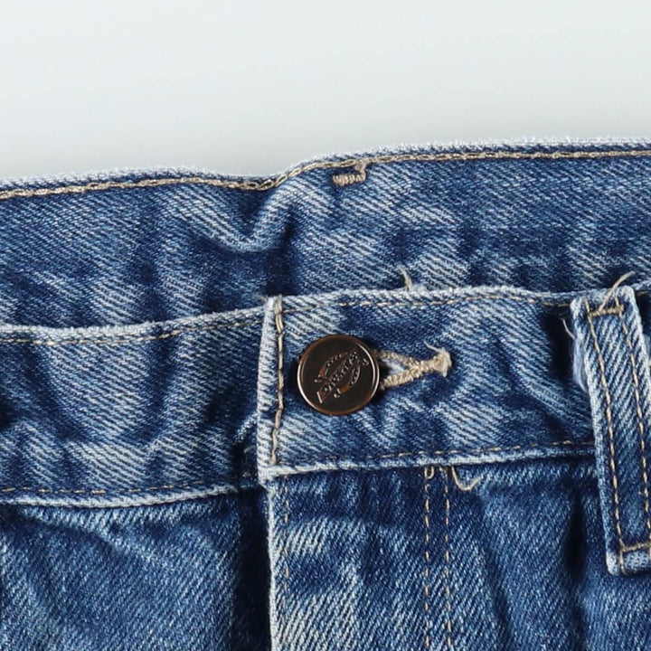 Dickies denim painter pants for men, equivalent to W30 cotton blue type Vintage Second Hand