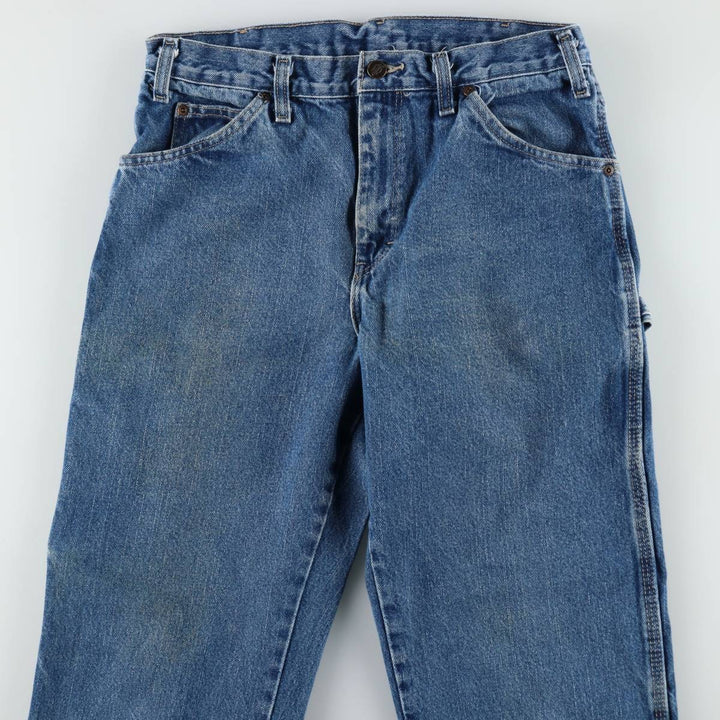 Dickies denim painter pants for men, equivalent to W30 cotton blue type Vintage Second Hand
