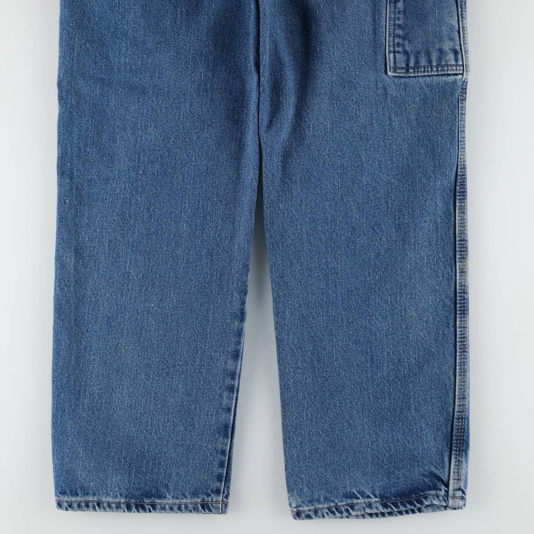Dickies denim painter pants for men, equivalent to W30 cotton blue type Vintage Second Hand