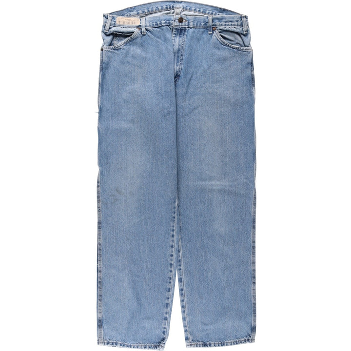 Dickies denim painter pants for men, equivalent to W37 cotton Blue type light blue Vintage Second Hand
