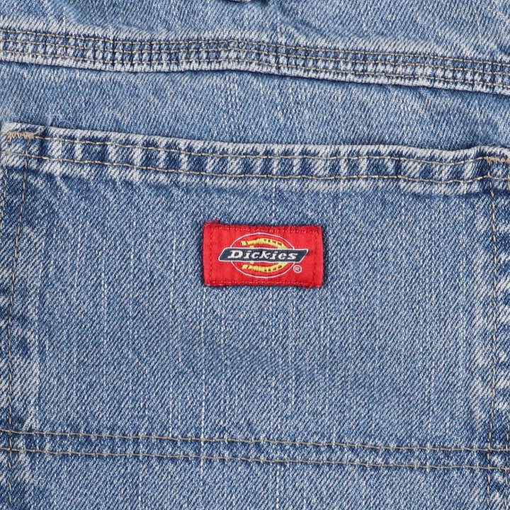 Dickies denim painter pants for men, equivalent to W37 cotton Blue type light blue Vintage Second Hand