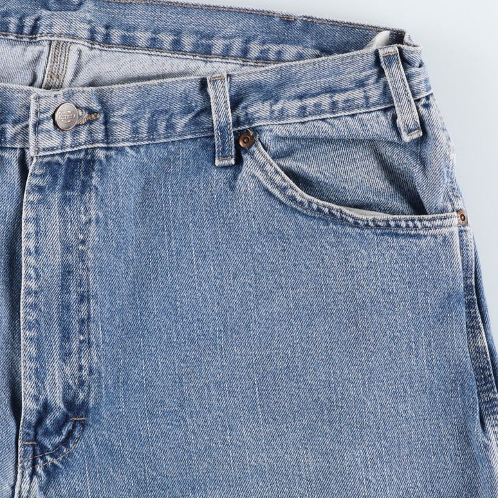 Dickies denim painter pants for men, equivalent to W37 cotton Blue type light blue Vintage Second Hand