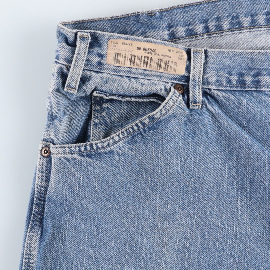 Dickies denim painter pants for men, equivalent to W37 cotton Blue type light blue Vintage Second Hand