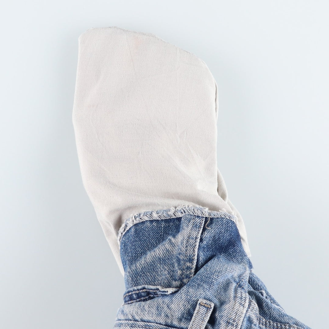 Dickies denim painter pants for men, equivalent to W37 cotton Blue type light blue Vintage Second Hand