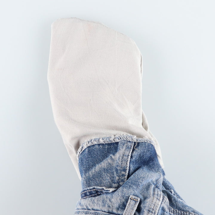 Dickies denim painter pants for men, equivalent to W37 cotton Blue type light blue Vintage Second Hand