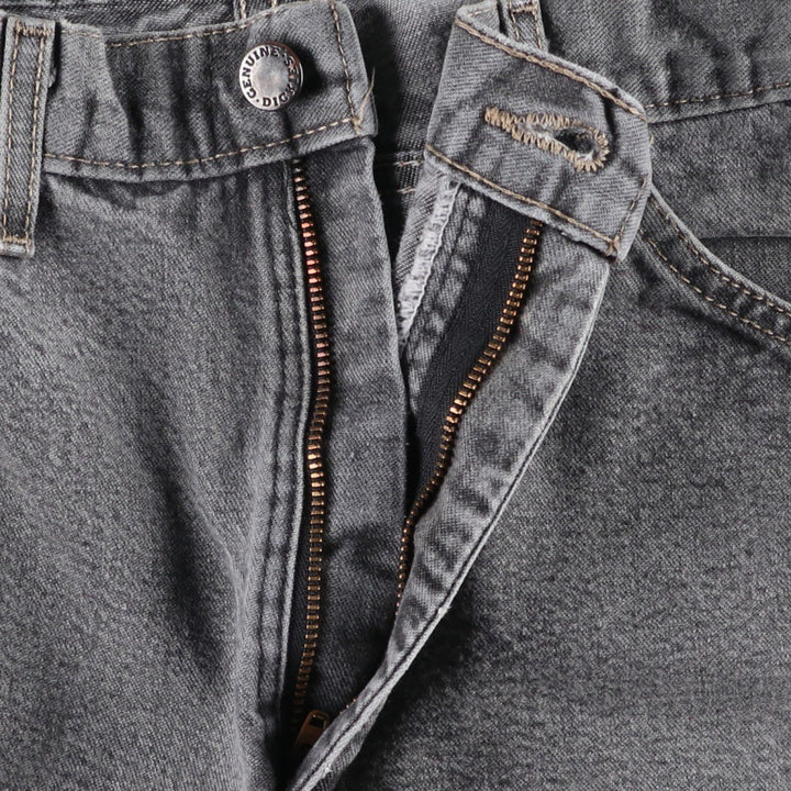 Dickies denim painter pants for men, equivalent to W35 cotton black type Vintage Second Hand
