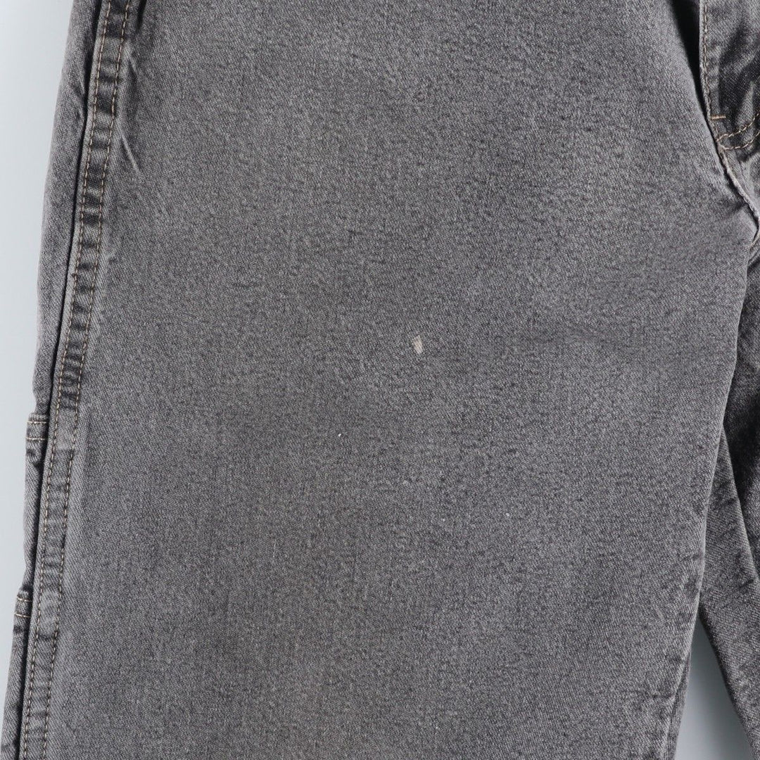 Dickies denim painter pants for men, equivalent to W35 cotton black type Vintage Second Hand