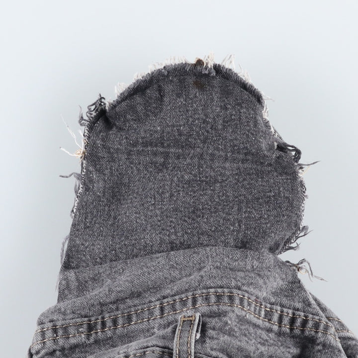 Dickies denim painter pants for men, equivalent to W35 cotton black type Vintage Second Hand