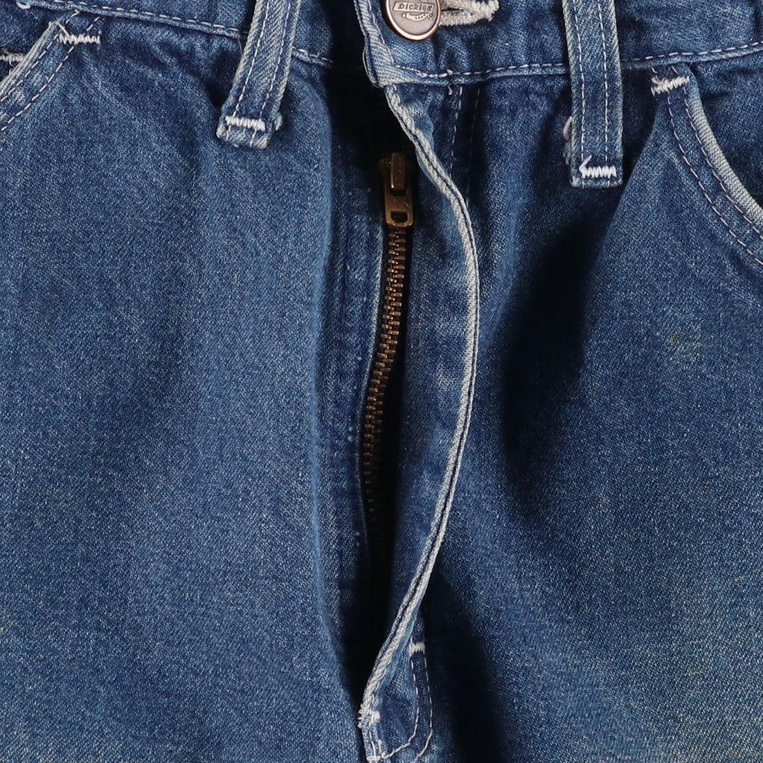 Dickies denim painter pants for men, equivalent to W31 unclear blue type Vintage Second Hand