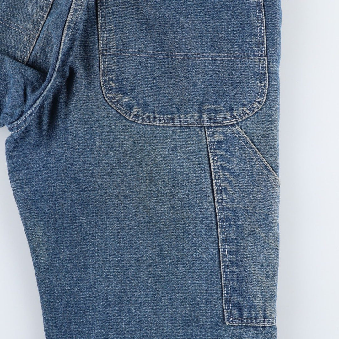 Dickies denim painter pants for men, equivalent to W31 unclear blue type Vintage Second Hand