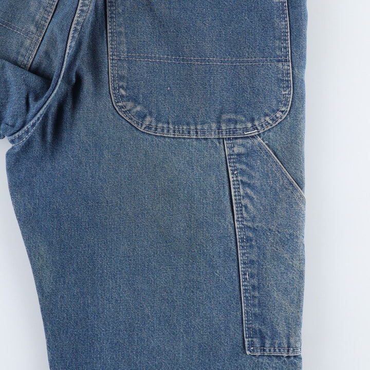 Dickies denim painter pants for men, equivalent to W31 unclear blue type Vintage Second Hand
