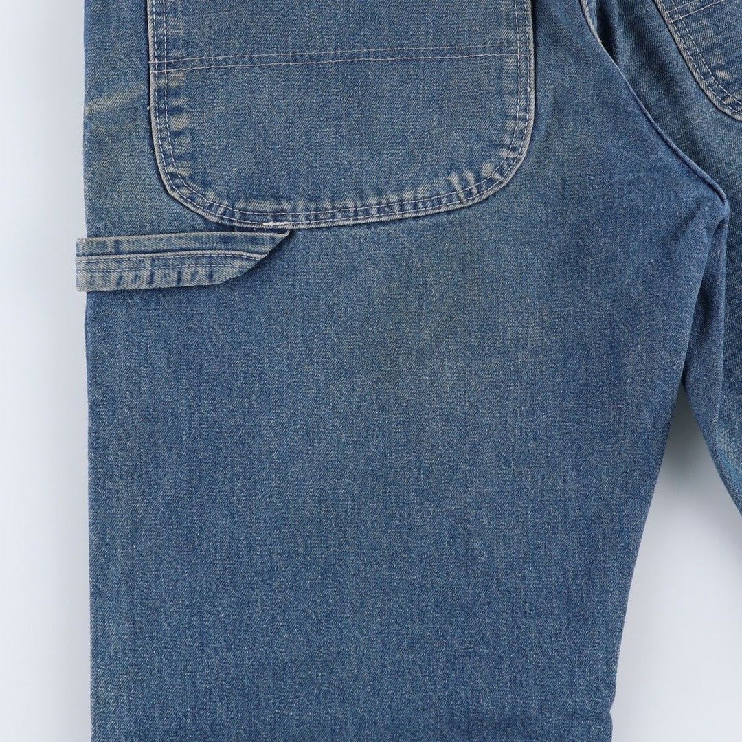 Dickies denim painter pants for men, equivalent to W31 unclear blue type Vintage Second Hand
