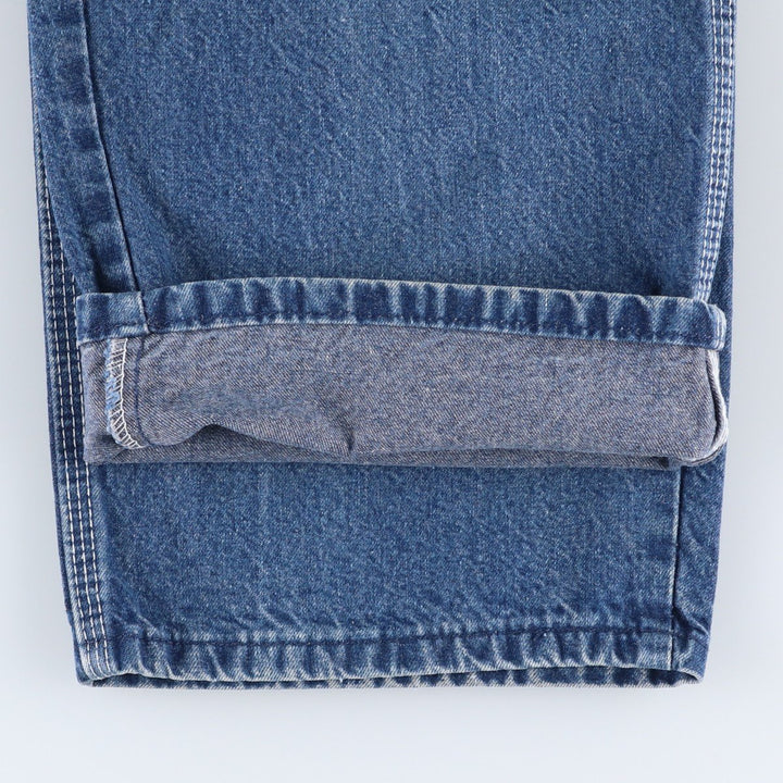70s-80'S Dickies denim painter pants, men's size W36 (approx.), vintage. cotton blue type Vintage Second Hand