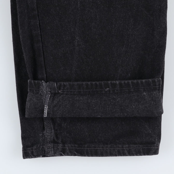 Wrangler HERO denim painter pants, made in USA, men's size W33 (approx.), vintage. cotton black type Vintage Second Hand