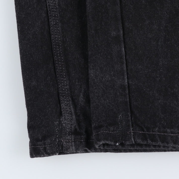 Wrangler HERO denim painter pants, made in USA, men's size W33 (approx.), vintage. cotton black type Vintage Second Hand