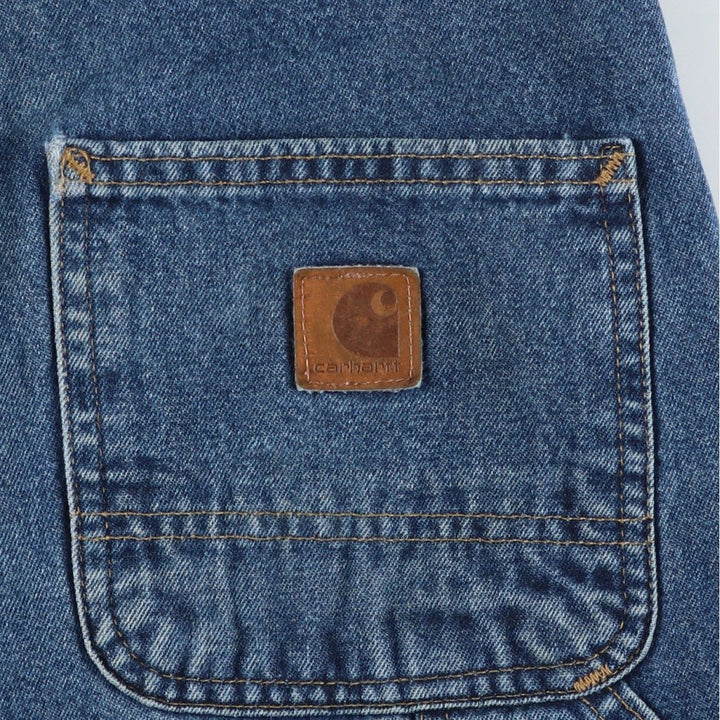 Carhartt Loose Original Fit Denim Painter Pants, Men's, Size W31 cotton blue type Vintage Second Hand
