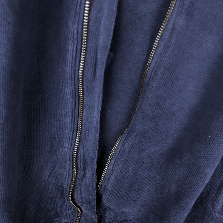 Ralph Lauren POLO RALPH LAUREN Open-front Cotton Knit Vest, Men's Size L (approx.) unclear navy blue type Vintage Second Hand