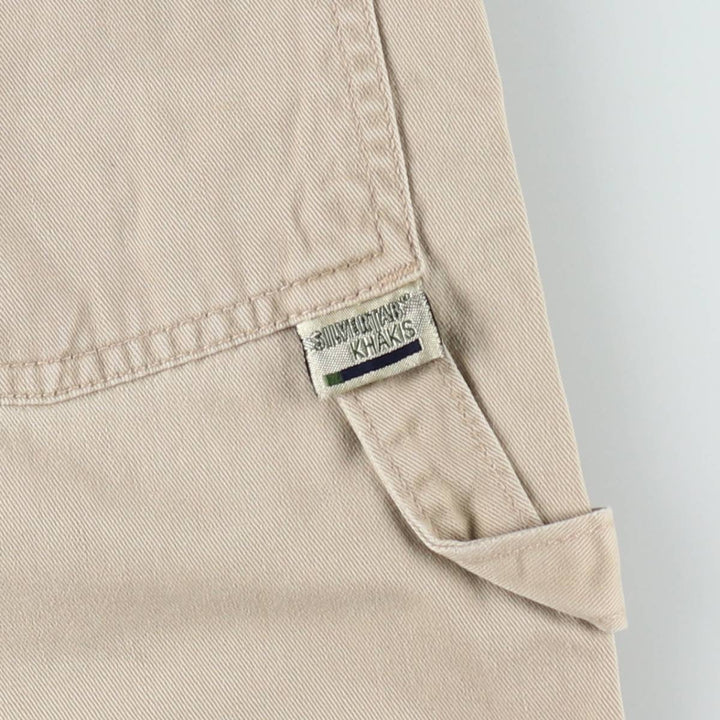 1990'S Levi's Silver Tab Khakis Chino Pants, W29 L32 (Men's equivalent to W29), Vintage. cotton Beige type Vintage Second Hand