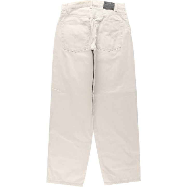 Levi's SILVER TAB BAGGY Chino Pants, Men's W32 (approx.) cotton Beige type Vintage Second Hand