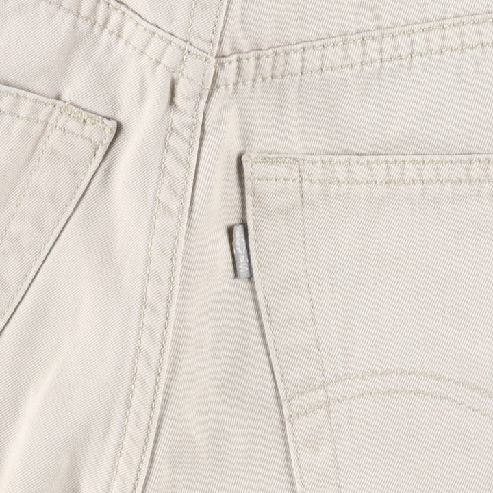 Levi's SILVER TAB BAGGY Chino Pants, Men's W32 (approx.) cotton Beige type Vintage Second Hand