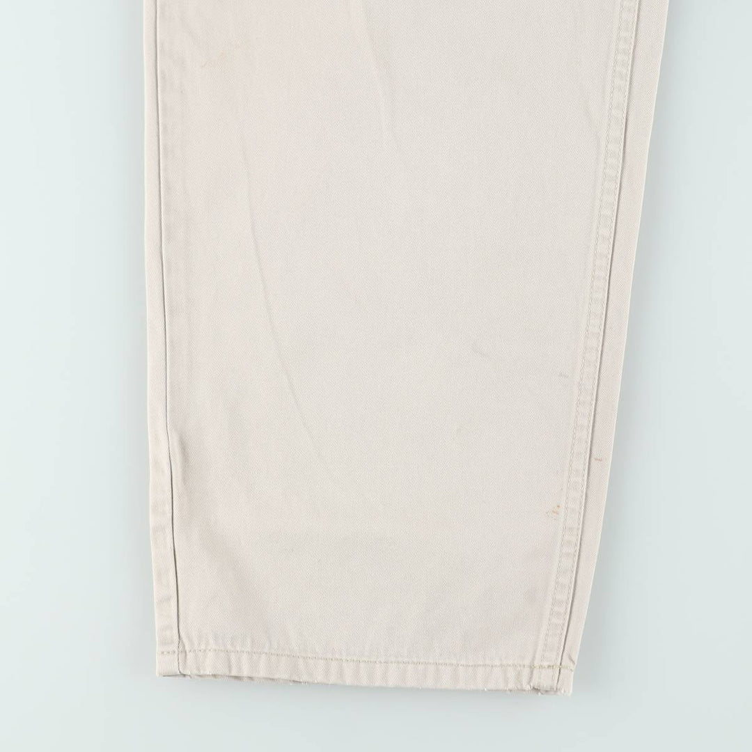 Levi's SILVER TAB BAGGY Chino Pants, Men's W32 (approx.) cotton Beige type Vintage Second Hand