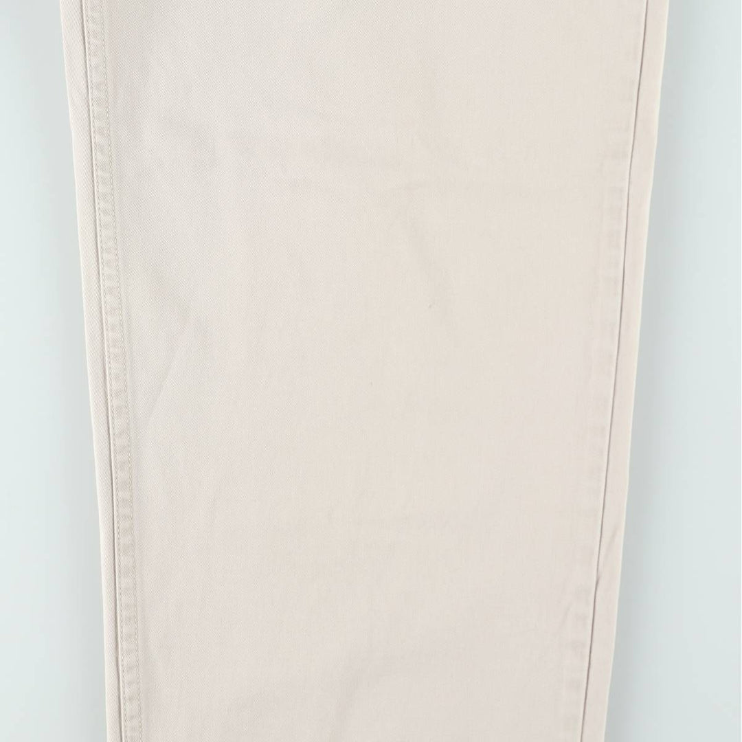 Levi's SILVER TAB BAGGY Chino Pants, Men's W32 (approx.) cotton Beige type Vintage Second Hand