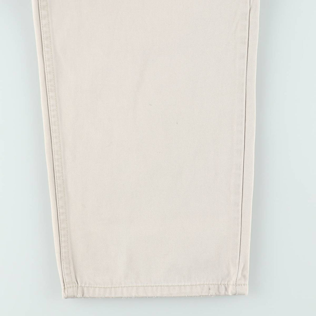 Levi's SILVER TAB BAGGY Chino Pants, Men's W32 (approx.) cotton Beige type Vintage Second Hand