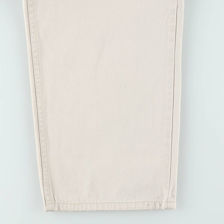Levi's SILVER TAB BAGGY Chino Pants, Men's W32 (approx.) cotton Beige type Vintage Second Hand
