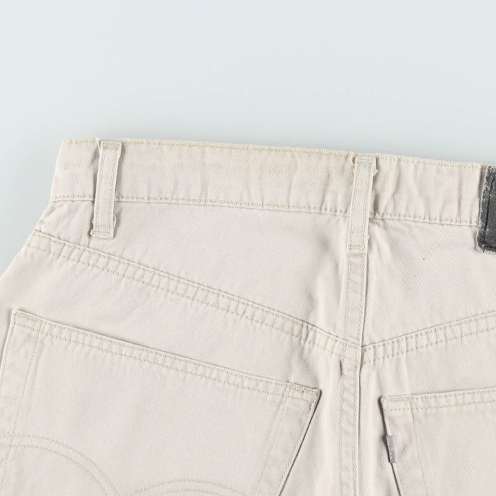 Levi's SILVER TAB BAGGY Chino Pants, Men's W32 (approx.) cotton Beige type Vintage Second Hand