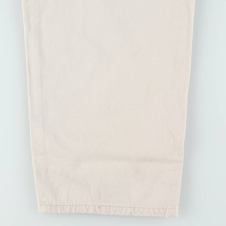 Levi's SILVER TAB BAGGY Chino Pants, Men's W32 (approx.) cotton Beige type Vintage Second Hand