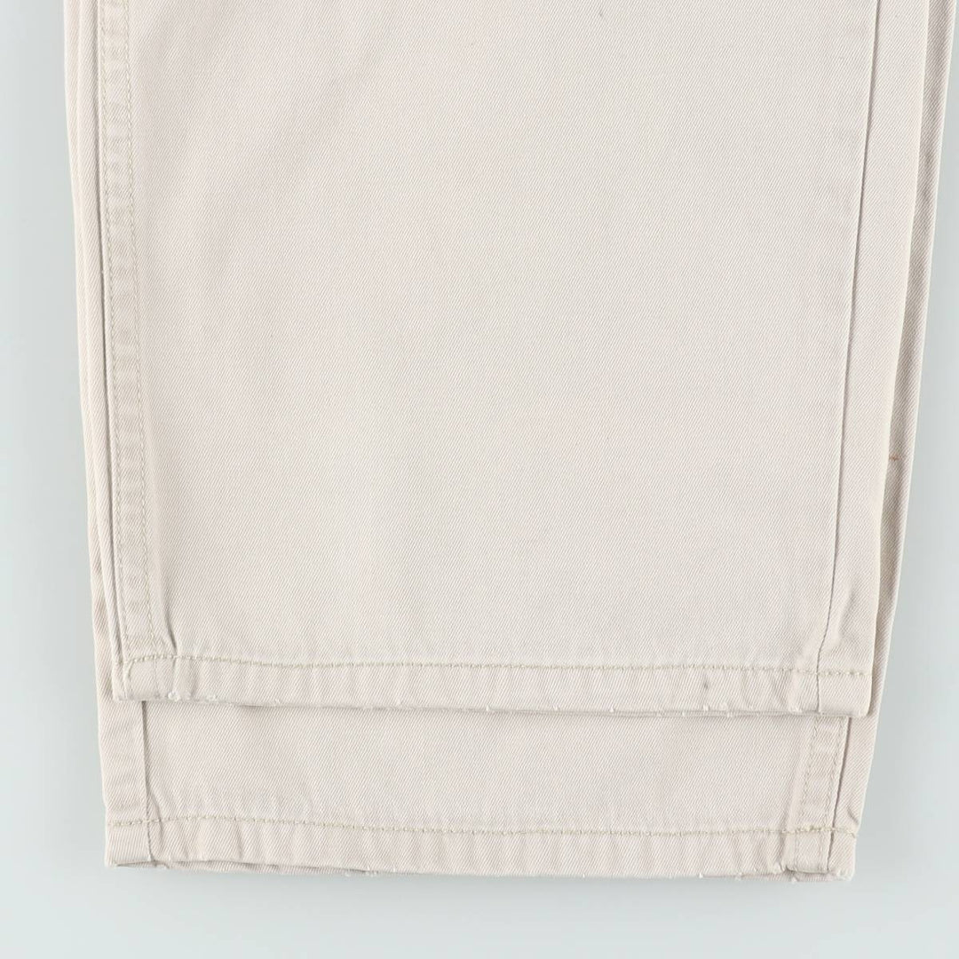 Levi's SILVER TAB BAGGY Chino Pants, Men's W32 (approx.) cotton Beige type Vintage Second Hand