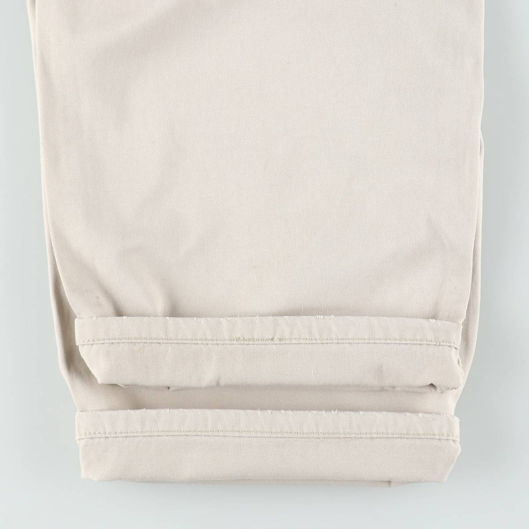Levi's SILVER TAB BAGGY Chino Pants, Men's W32 (approx.) cotton Beige type Vintage Second Hand