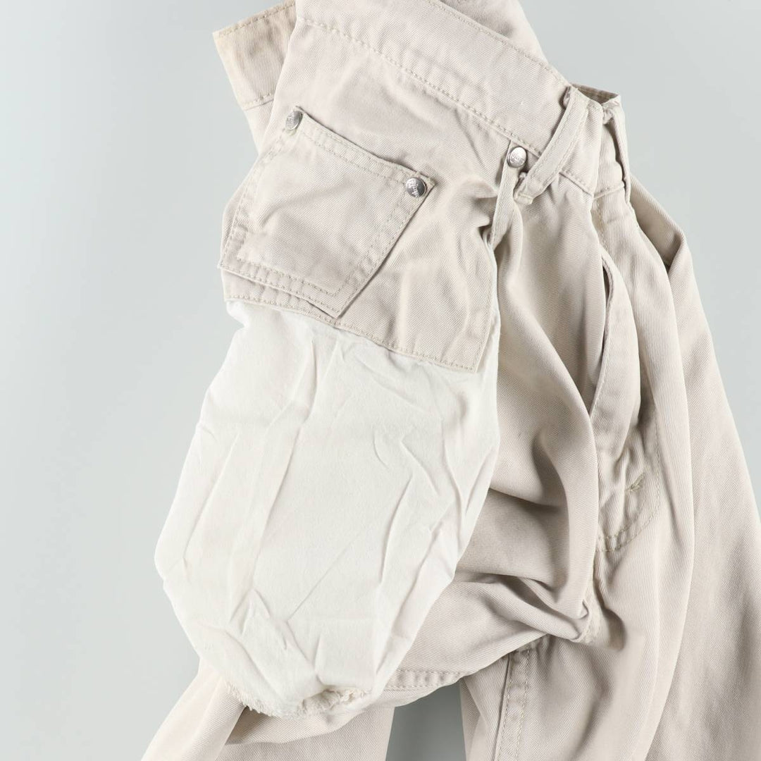 Levi's SILVER TAB BAGGY Chino Pants, Men's W32 (approx.) cotton Beige type Vintage Second Hand