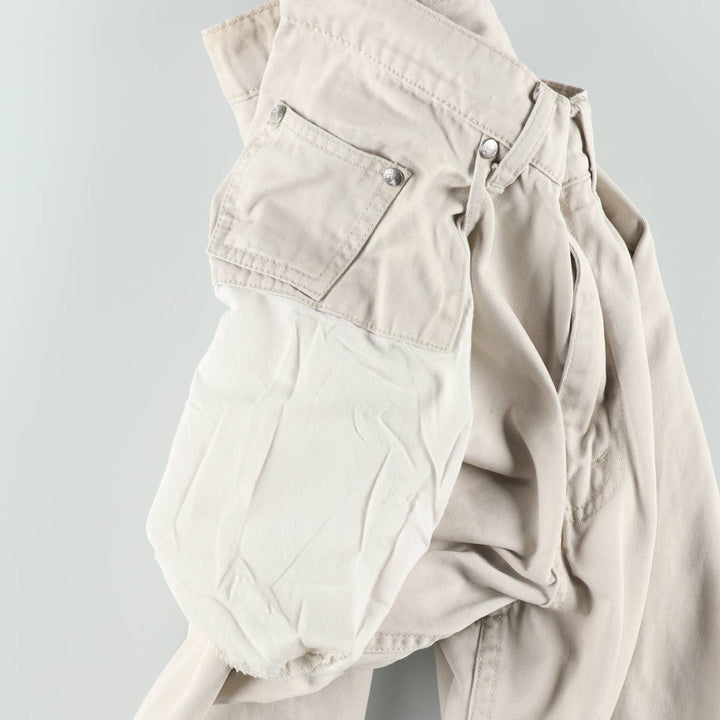 Levi's SILVER TAB BAGGY Chino Pants, Men's W32 (approx.) cotton Beige type Vintage Second Hand