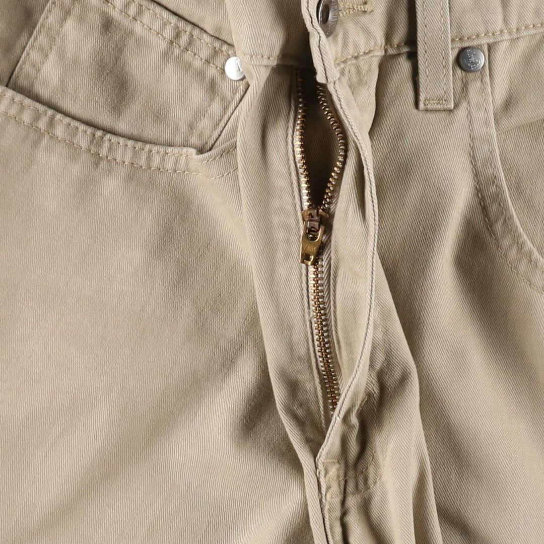 1990'S Levi's SILVER TAB Straight Loose Chino Pants, Men's W30 (approx.), Vintage cotton Beige type Vintage Second Hand