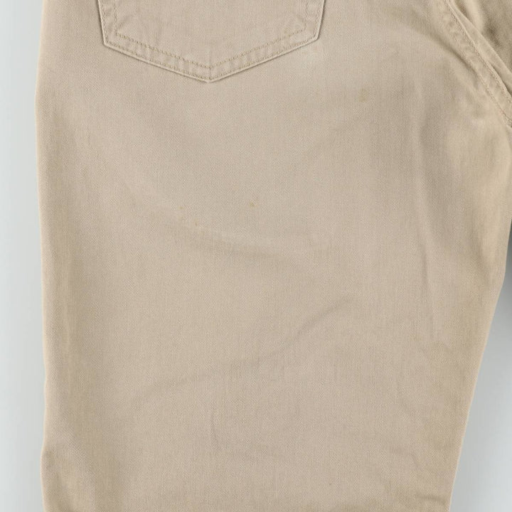 1990'S Levi's SILVER TAB Straight Loose Chino Pants, Men's W30 (approx.), Vintage cotton Beige type Vintage Second Hand